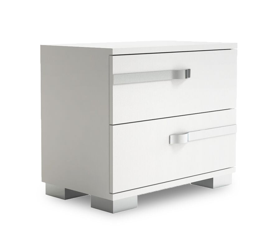 Volare Dream 5-Piece King Bedroom Package - White Lacquer