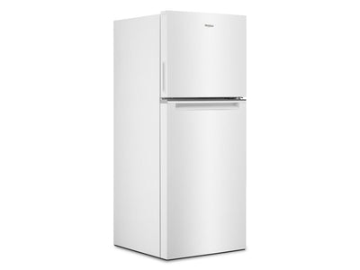 Whirlpool Réfrigérateur 11,6 pi³ avec congélateur en haut à profondeur de comptoir 24 po blanc WRT112CZJW