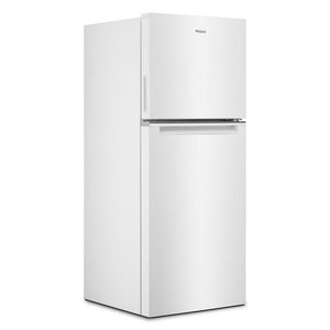 Whirlpool Réfrigérateur 11,6 pi³ avec congélateur en haut à profondeur de comptoir 24 po blanc WRT112CZJW