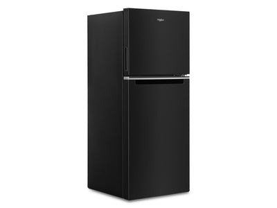 Whirlpool Réfrigérateur 11,6 pi³ avec congélateur en haut à profondeur de comptoir 24 po noir WRT112CZJB