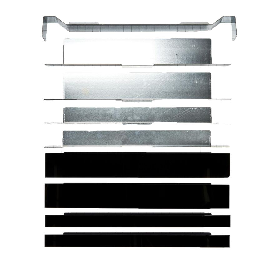 Whirlpool Black Built-In Single Oven Side Trim Cover Kit - W11312047