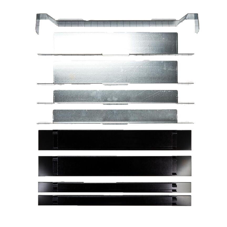 Whirlpool Black Built-In Single Oven Side Trim Cover Kit - W11312047