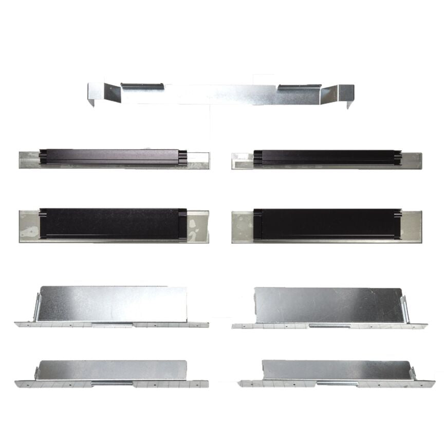 Whirlpool Stainless Steel Built-In Oven Side Trim Kit - W11300447