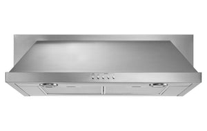 Whirlpool Hotte de cuisinière convertible pour dessous d’armoire 36 po 400 PCM acier inoxydable UXT5536AAS