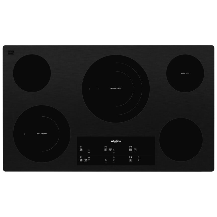 Whirlpool Black 36" Cooktop - WCE97US6KB