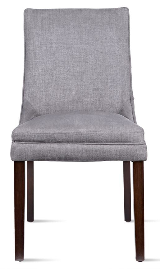 Zyer Dining Chair - Graphite, Merlot