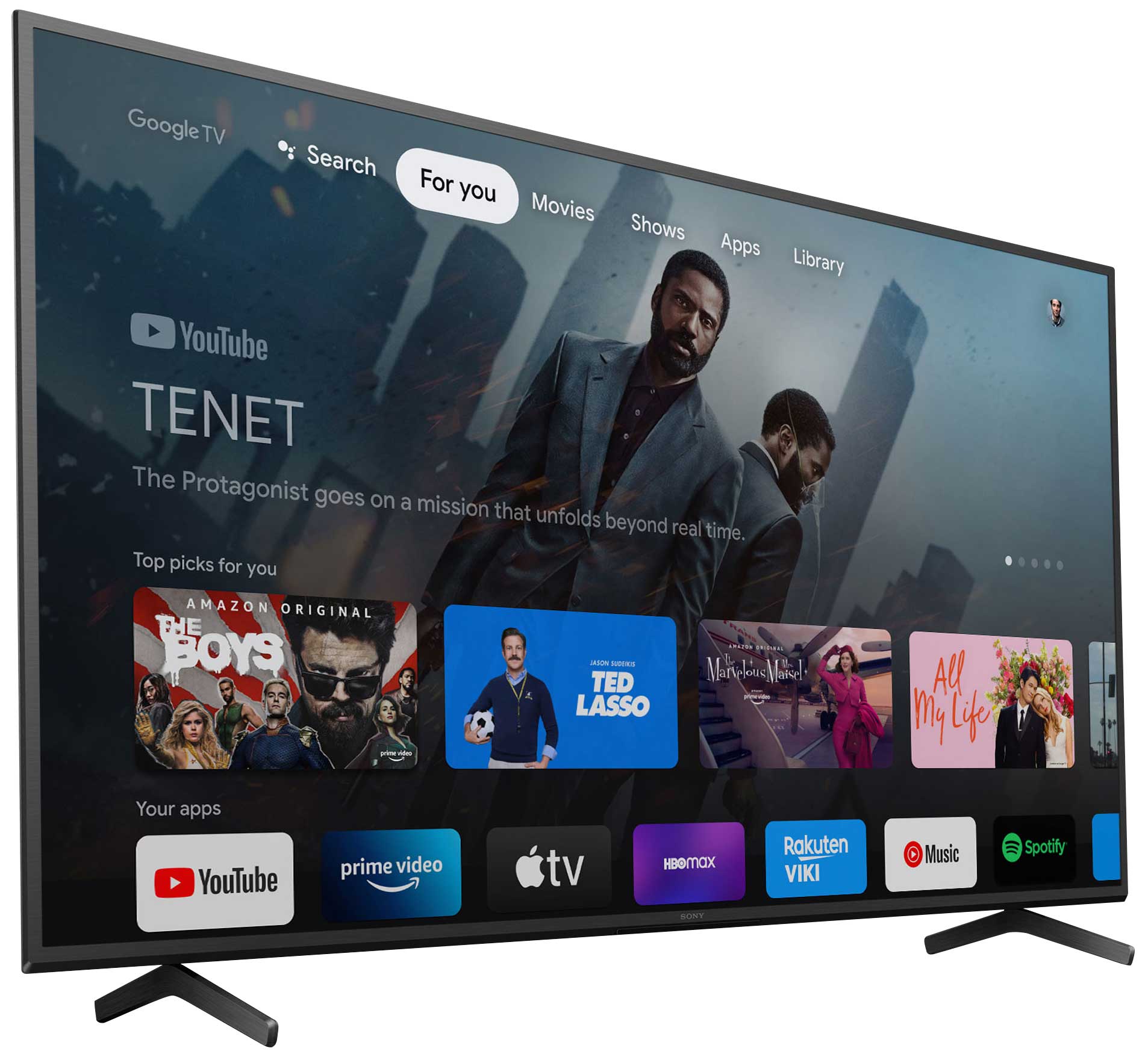 SONY 55" 4K HDR LED Google TV - KD55X75K