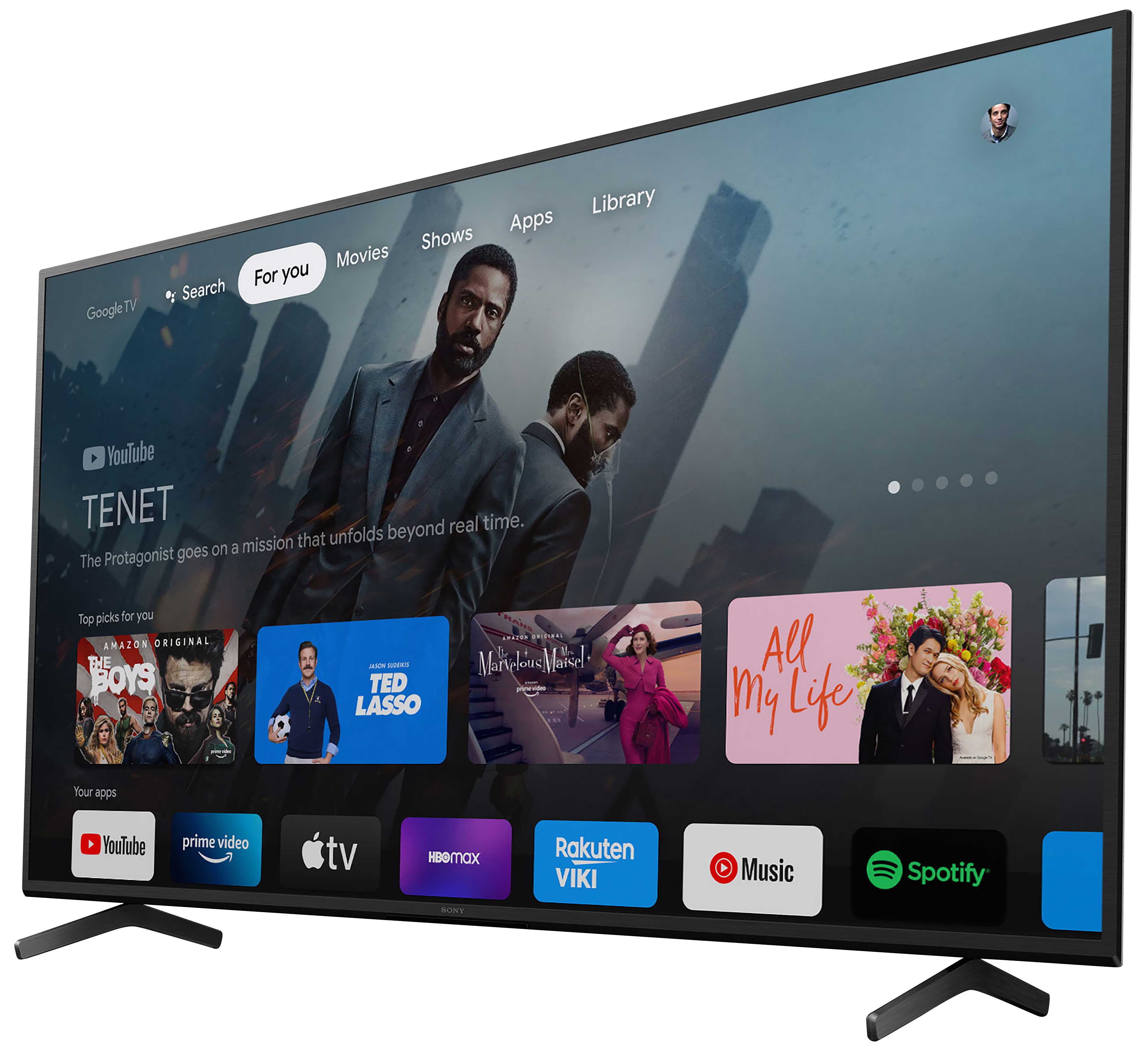 SONY 55" 4K HDR LED Google TV - KD55X75K