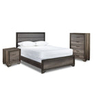 Sophie 5-Piece King Bedroom Package - Weathered Grey