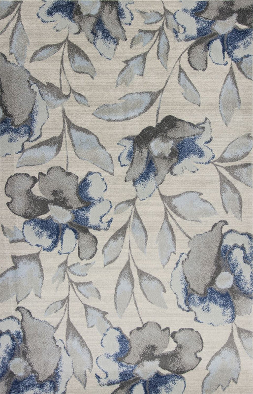 Sumallo V Area Rug - 5'3" x 7'7" - Grey/Blue