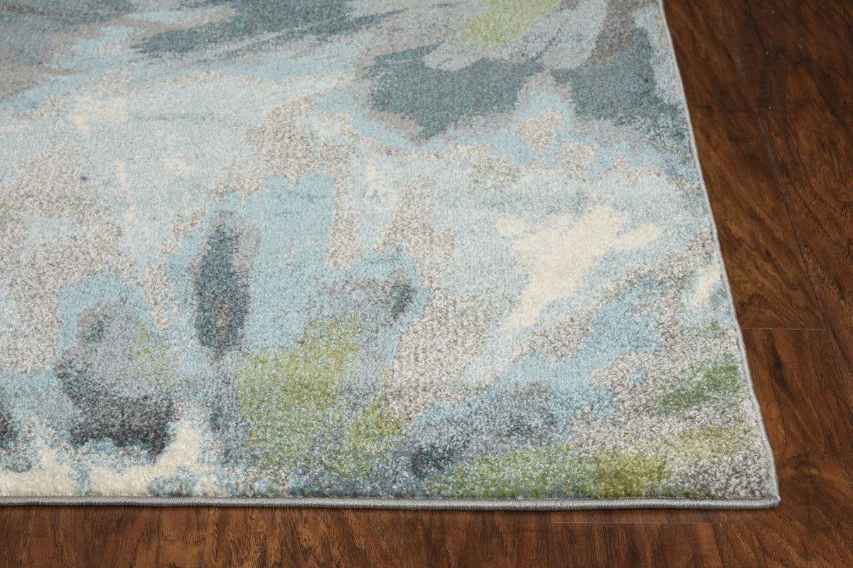 Sumallo VII Area Rug - 7'10" x 10'10" - Teal