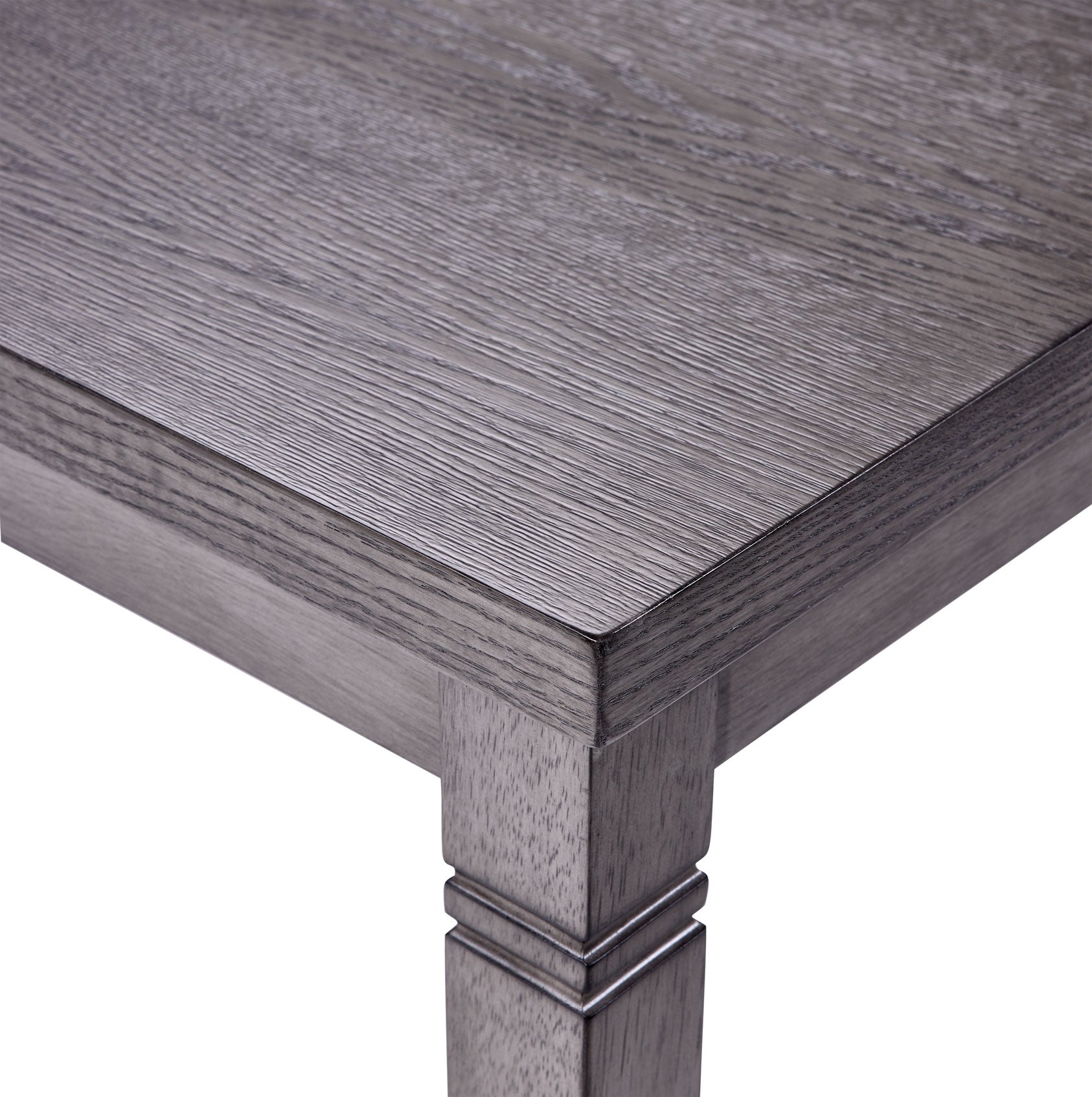 Breeze 7-Piece Dining Set - Dark Grey