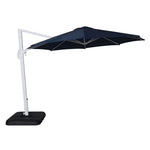 Sunrio Cantilever 11' Umbrella - Navy, White