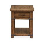 London 22" End Table - Natural Pine