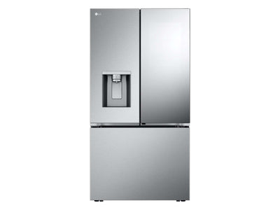 LG Réfrigérateur intelligent Mirror InstaView® 26,0 pi³ avec porte à 2 battants à profondeur de comptoir MAX avec quatre type de glace acier inoxydable LRYKC2606S