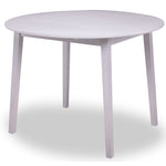 Winter Dining Table with Drop Leaf - Antique White