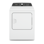 Whirlpool White Electric Dryer with Moisture Sensing (7.0 Cu.Ft) - YWED5010LW