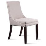 Zyer Dining Chair - Beige, Merlot