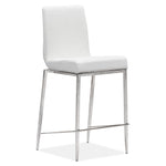 Prescott Counter Height Stool - White
