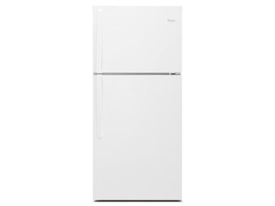 Whirlpool Réfrigérateur 19,2 pi³ avec congélateur en haut blanc WRT519SZDW