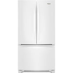 Whirlpool White Counter-Depth French Door Refrigerator (20 Cu. Ft.) - WRF540CWHW