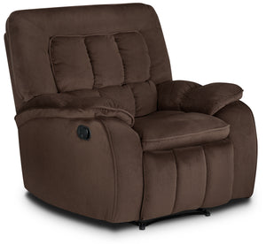 Wisconsin Fauteuil inclinable - brun foncé