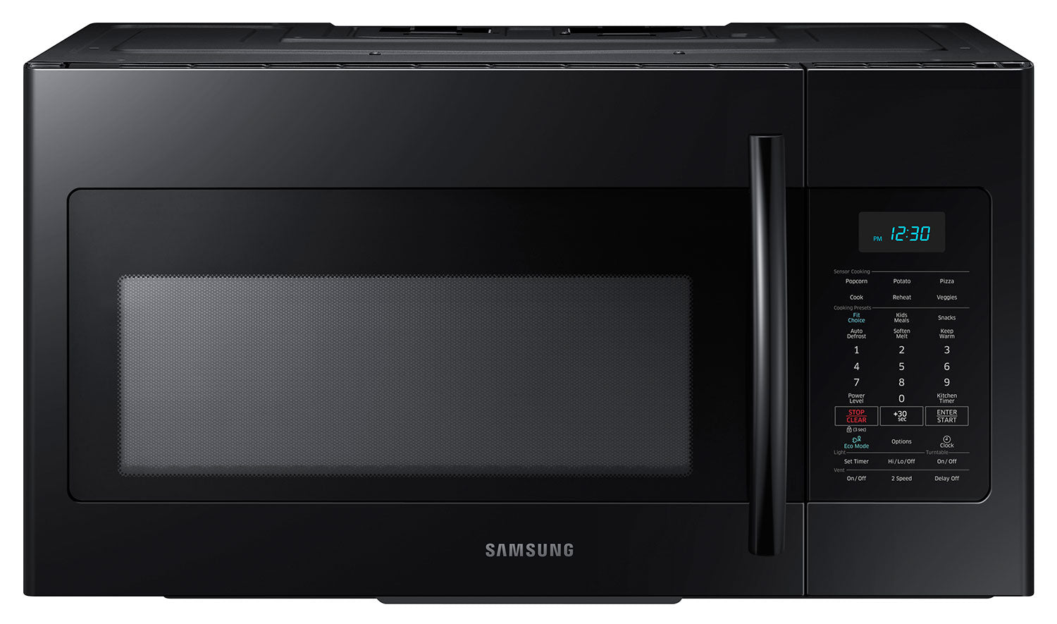 Samsung Black Over-the-Range Microwave (1.7 Cu. Ft.) - ME17H703SHB