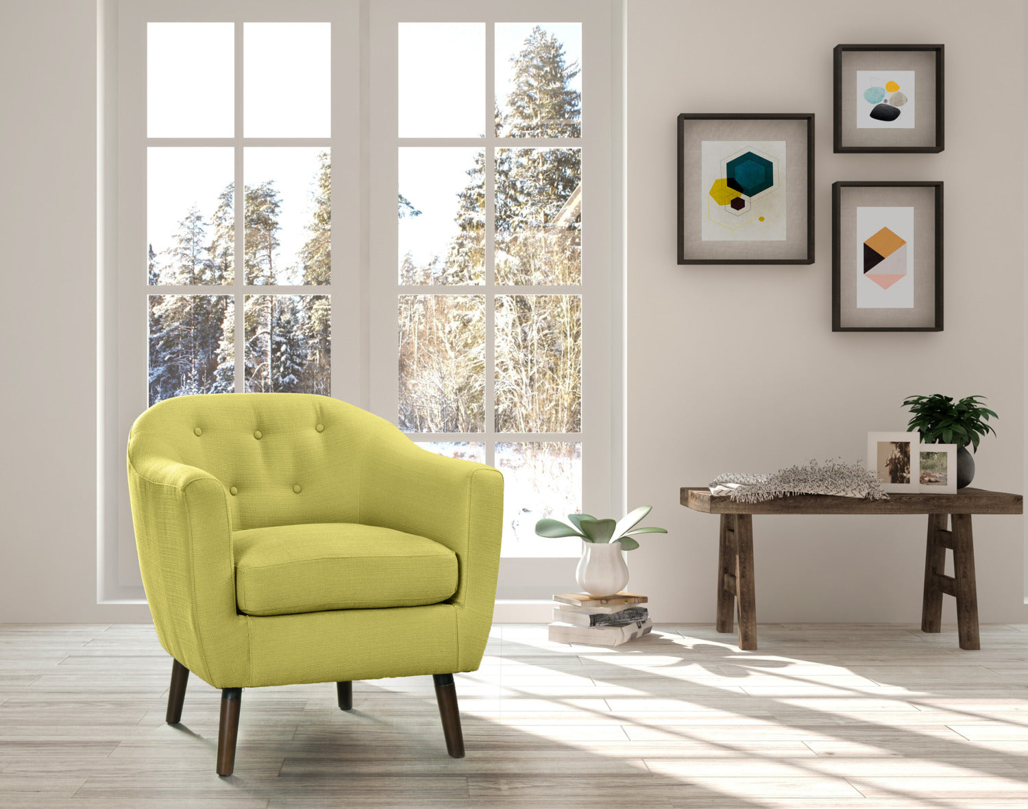 Zia Accent Chair - Green