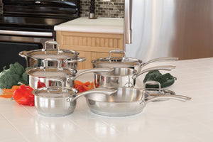 Paderno Batterie de cuisine Steel Eternity 11 mcx