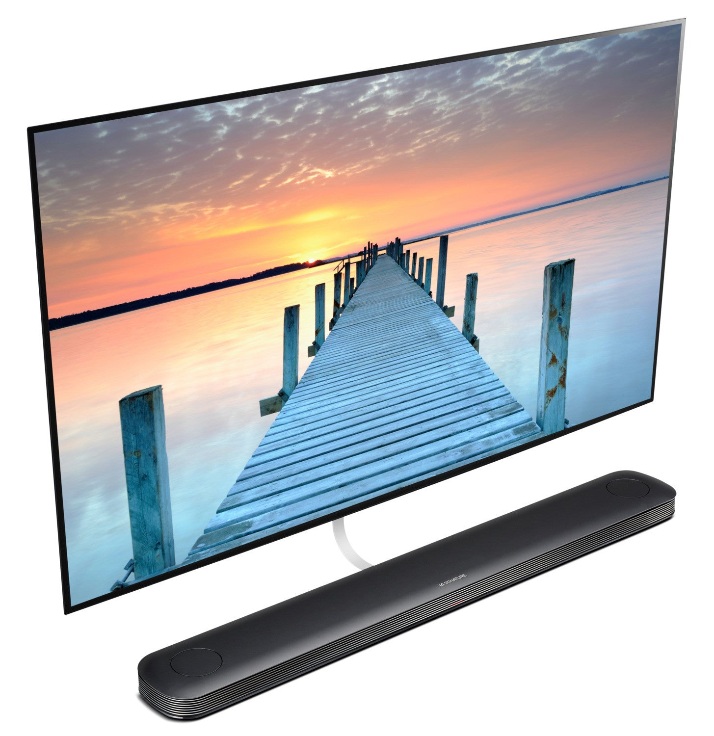 LG 77" 4K OLED TV - 77W8