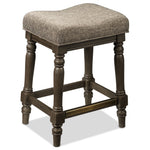 Bilboa Counter Height Backless Stool - Roasted Oak