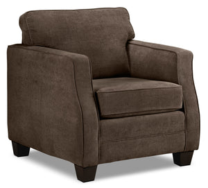 Agnes Fauteuil - chocolat