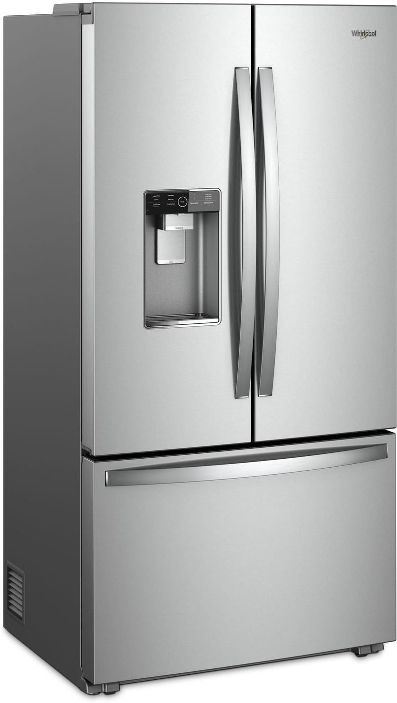 Whirlpool Stainless Steel Counter-Depth French Door Refrigerator (24 Cu. Ft.) - WRF954CIHZ