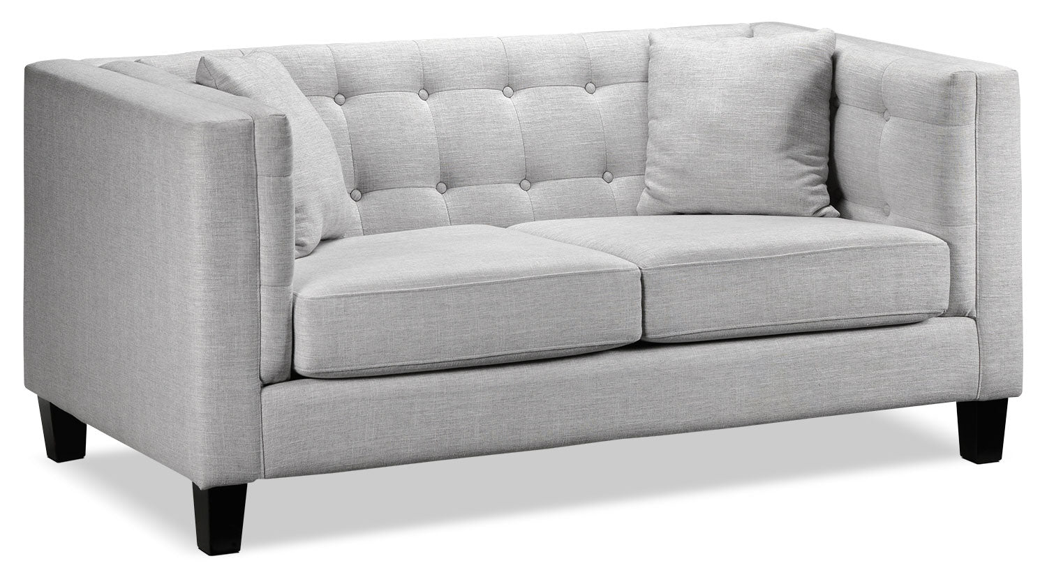 Astin Sofa, Loveseat and Chair and a Half Set - Grey