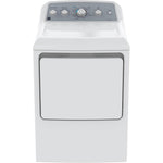 GE White Electric Dryer (7.2 Cu. Ft.) - GTD45EBMKWS