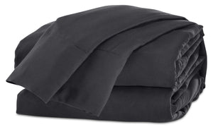 Acadia Ens. de draps très grand - gris foncé