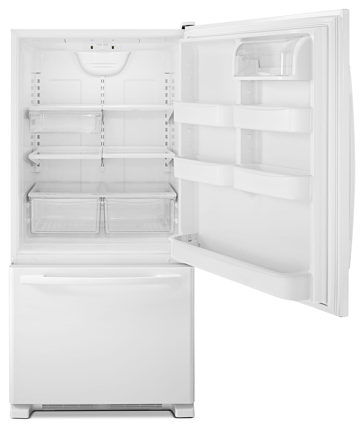 Amana White Bottom-Freezer Refrigerator (22.1 Cu. Ft.) - ABB2224BRW