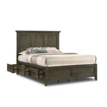 San Mateo 3-Piece King Storage Bed - Pewter