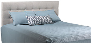 Sunup Tête de lit simple avec pattes réglables - beige