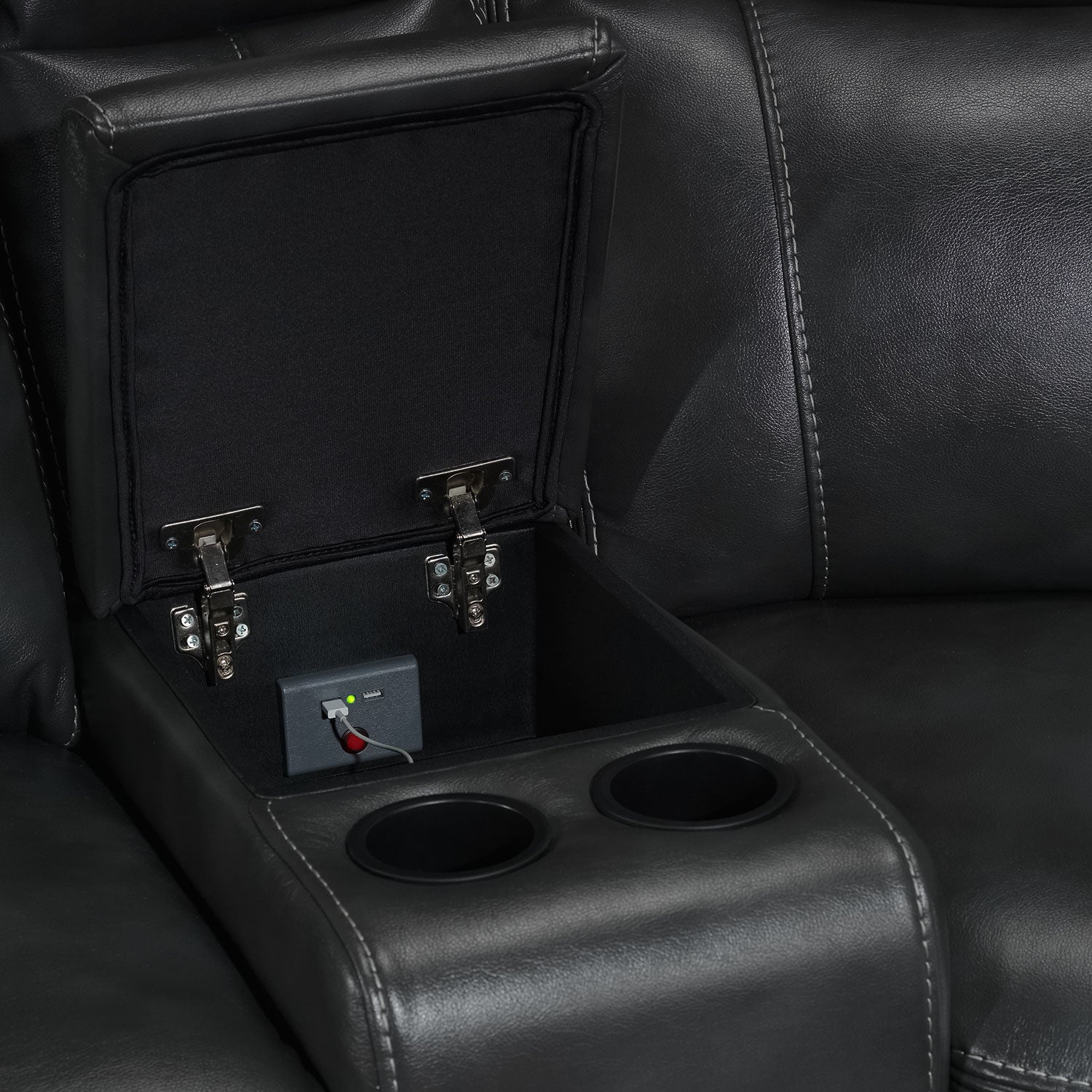 Bolero 5-Piece Reclining Sectional - Grey