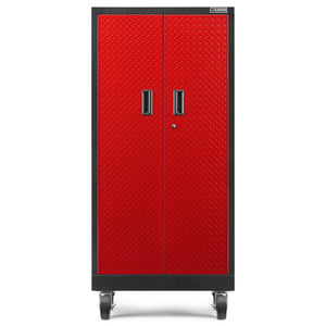 Gladiator Armoire haute GearBoxMC Série Premier pré-assemblée rouge texturé GATB302DDR