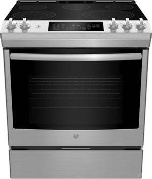 GE Cuisinière électrique 5,3 pi³ encastrable à convection inox JCS840SMSS