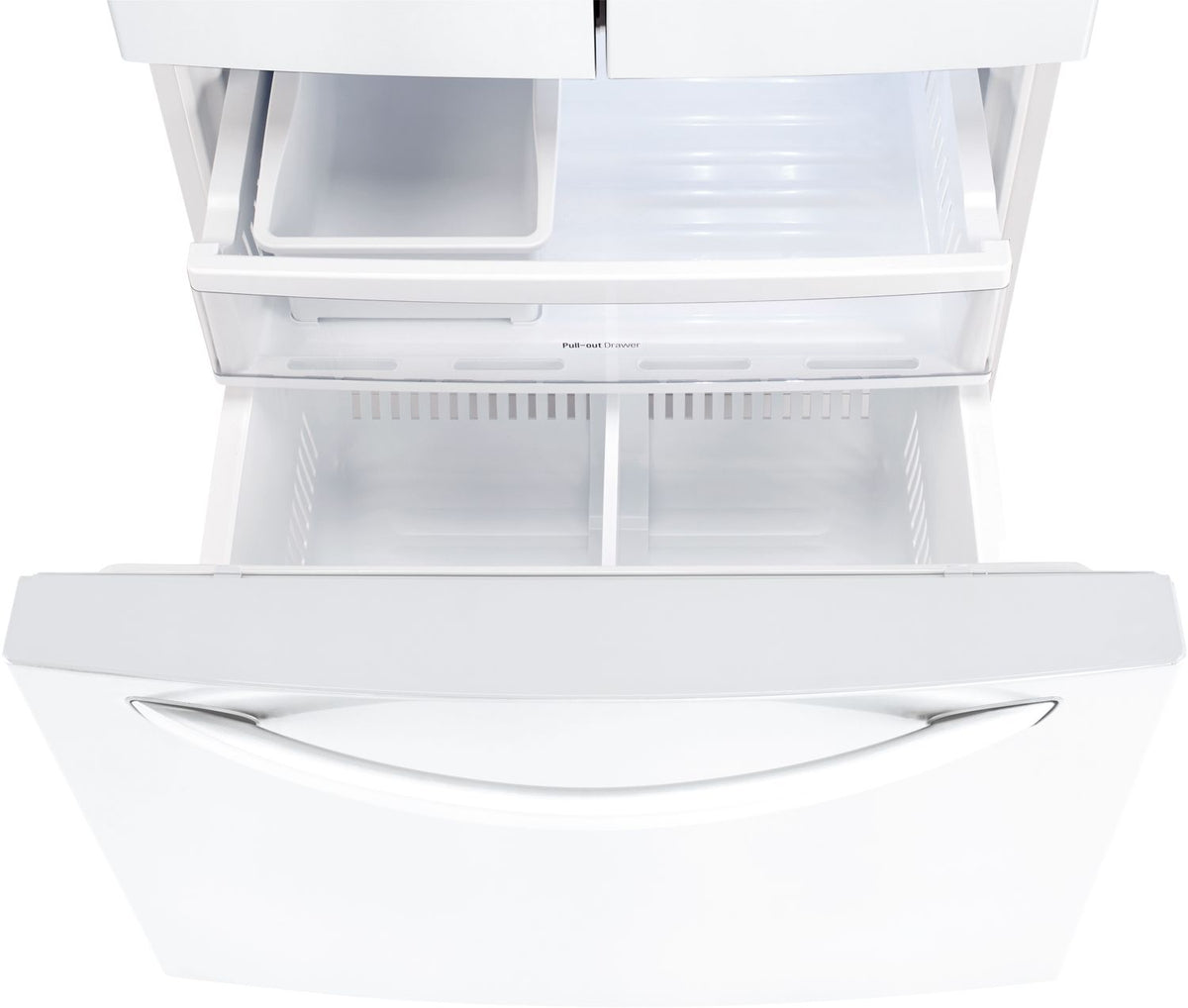 LG White French Door Refrigerator (24 Cu. Ft.) - LFXS24623W
