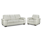 Naples Sofa and Chair Set - Smoke