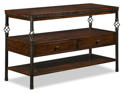 Sterling Table console - noyer