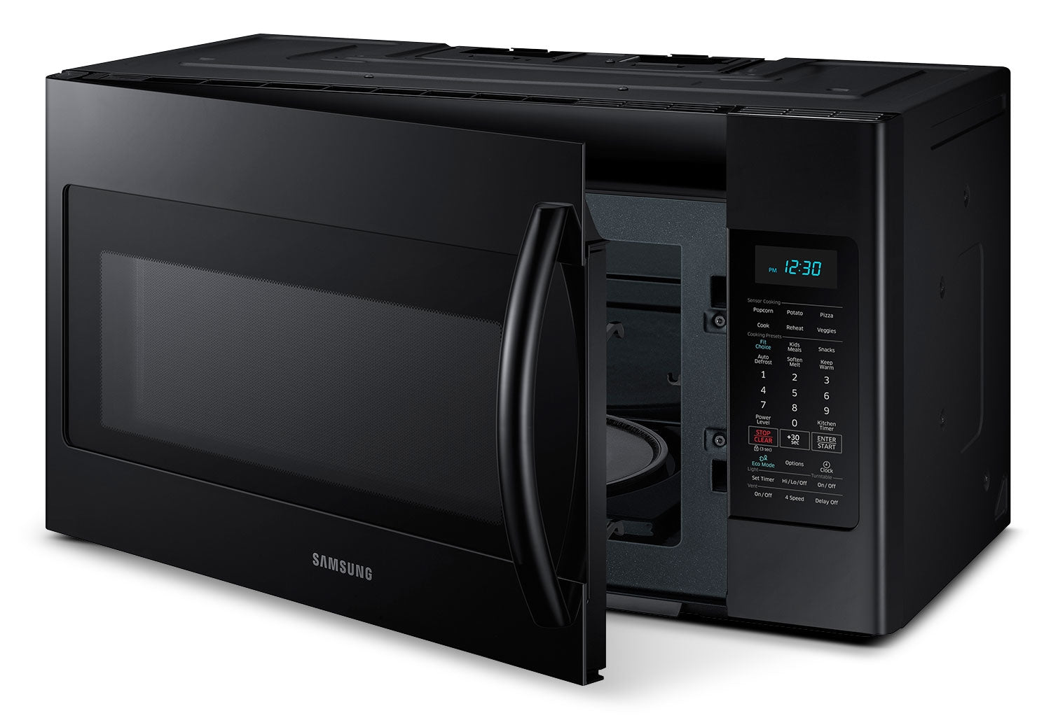 Samsung Black Over-the-Range Microwave (1.8 Cu. Ft.) - ME18H704SFB