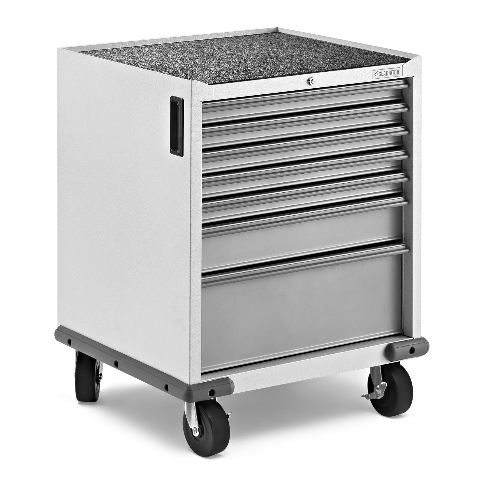 Gladiator Gray Slate Premier Pre-Assembled 7 Drawer Modular Tool Storage Cabinet - GAGD277DKW