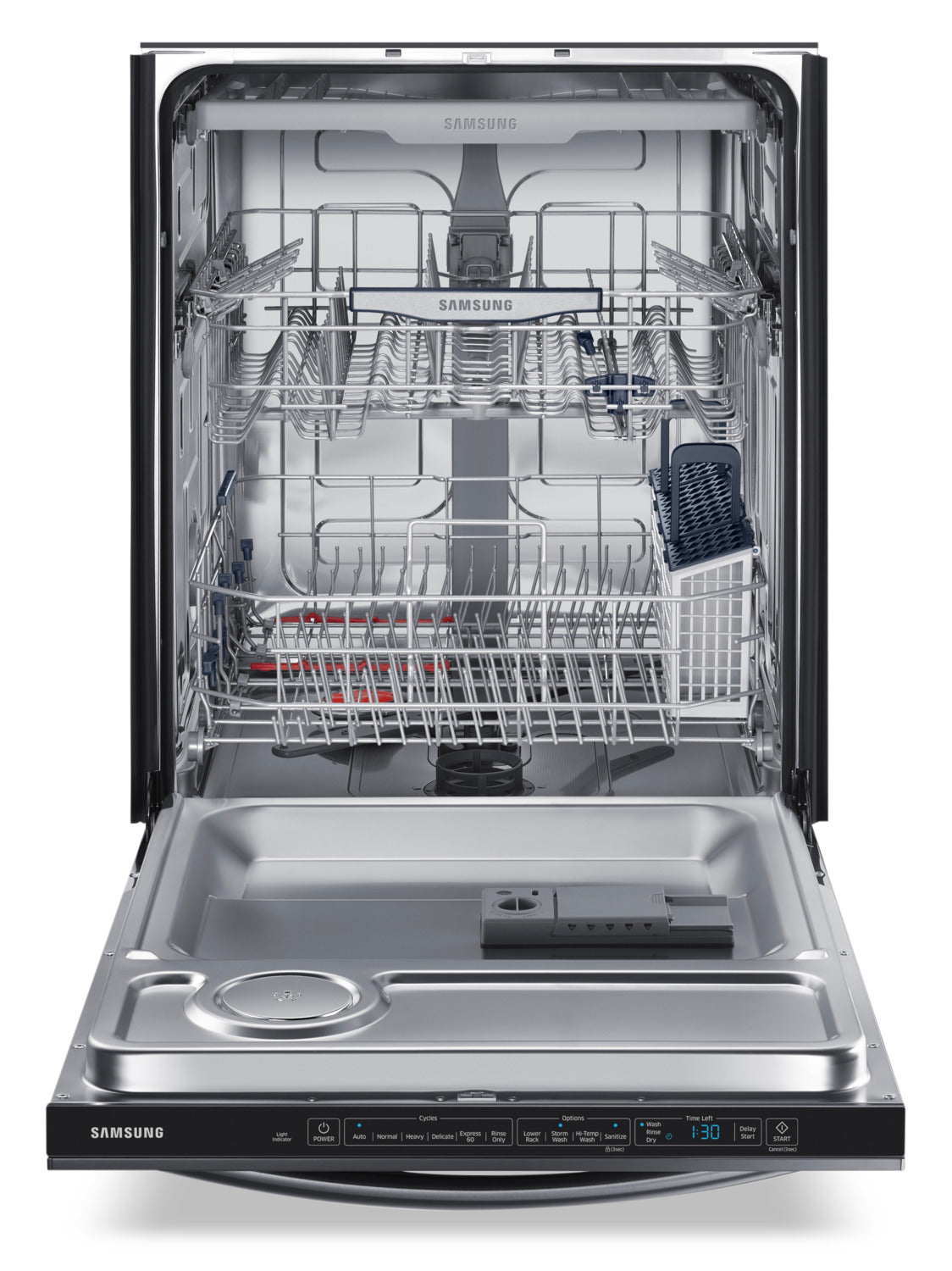 Samsung Black Stainless Steel 24" Dishwasher - DW80K7050UG/AC