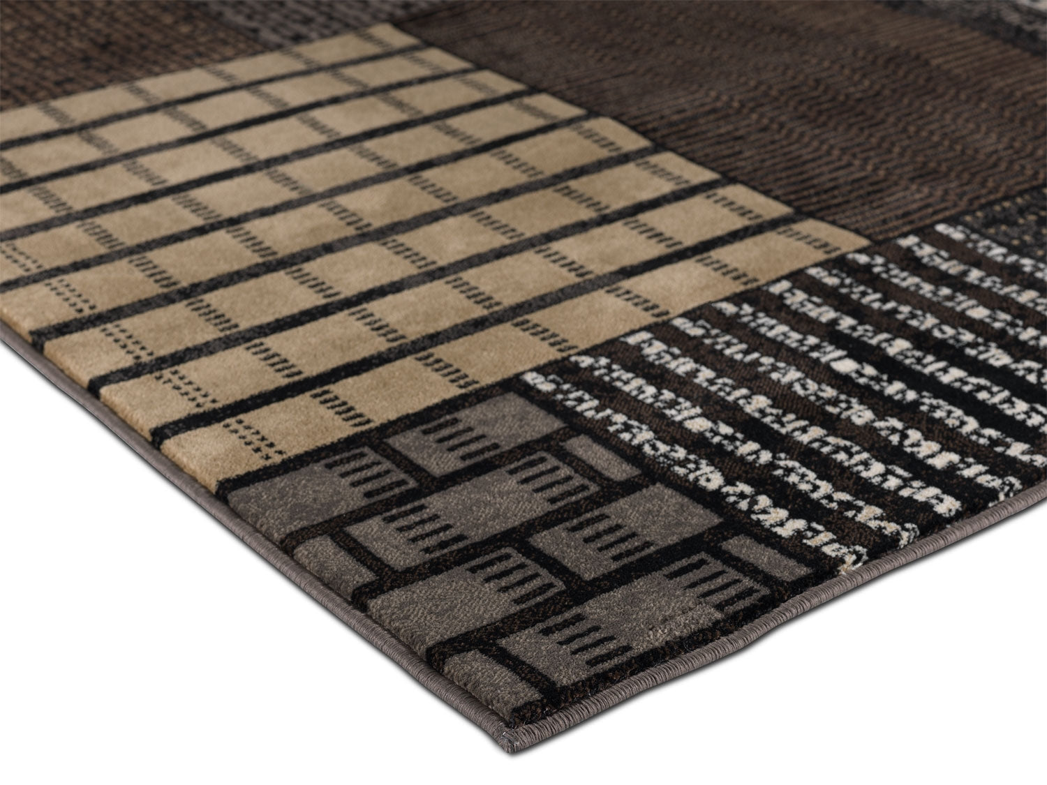 Suitable 8' x 11' Area Rug - Brown