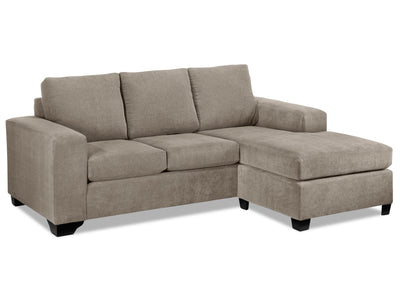 Fava Sofa avec fauteuil allongé - étain